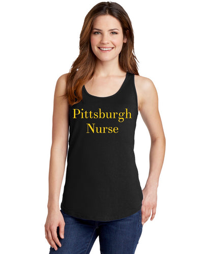 Women's Pittsburgh Nurse Tank Top