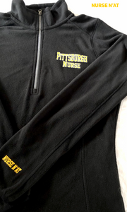 Pittsburgh Nurse Women's Microfleece 1/2 Zip Pullover