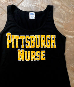Women's Pittsburgh Nurse Tank Top
