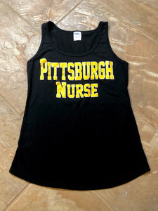 Women's Pittsburgh Nurse Tank Top